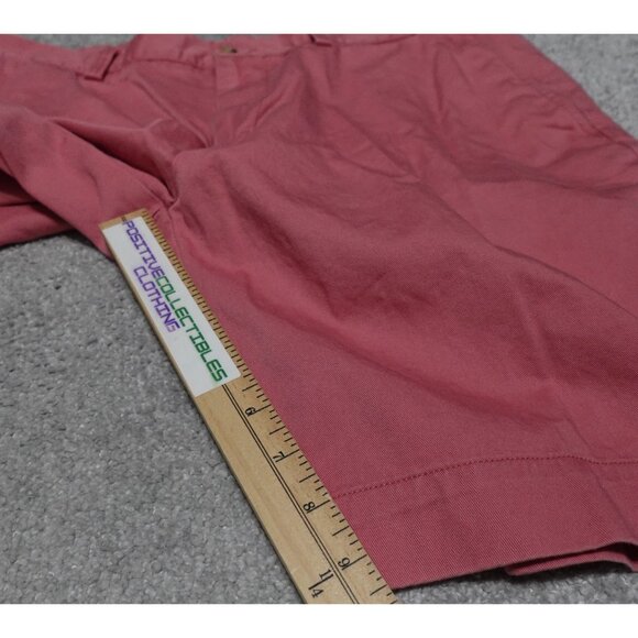 Polo Ralph Lauren Classic Fit Shorts Men's Size 36 Pink Chino Casual Outdoors - Picture 9 of 13